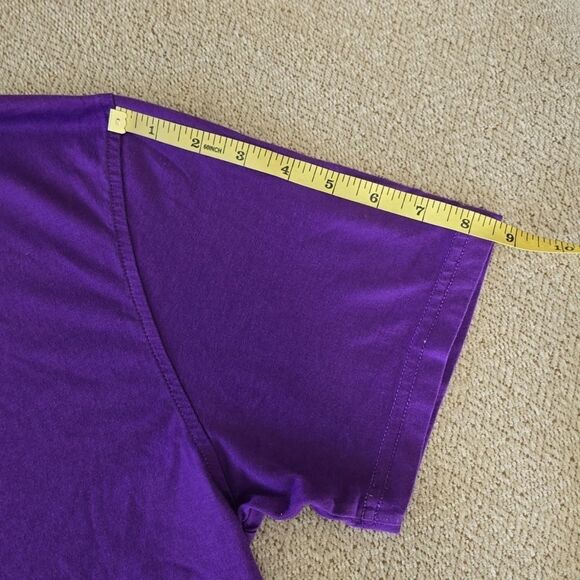 Psycho Bunny Vivid Violet Purple Dylan Gradient T-Shirt - Size 6 (Large) - Picture 9 of 11